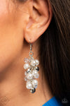 Pursuing Perfection - White Earrings