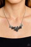 Botanical Breeze - Silver Necklace