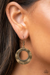 Desert Diversity - Brass Earrings