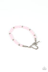 Following My Heart - Pink Bracelet