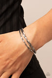 Block Bash - Silver Bracelet