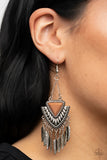 Shady Oasis - Brown Earrings