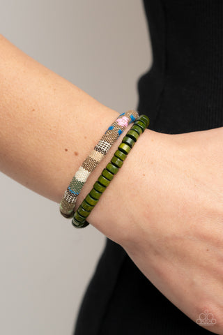 Pack your Poncho - Green Urban Bracelet