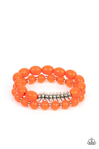 La Vida Vacation - Orange Bracelet