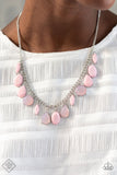 Fairytale Fortuity - Pink Necklace