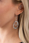 So OVAL-Rated - Silver Earrings