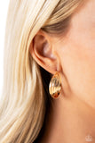 Curvy and Worthy - Gold Hoops Earrings