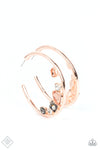 Attractive Allure - Rose Gold Earrings