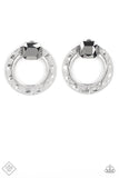 Smoldering Scintillation - Silver Earrings