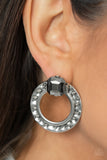 Smoldering Scintillation - Silver Earrings