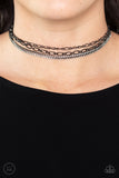 Glitter and Gossip - Black Choker