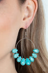 Canyon Quarry - Blue Earrings