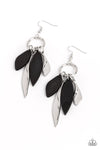 Primal Palette - Black Earrings