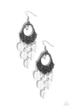 Botanical Escape - White Earrings