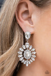 My Good LUXE Charm - White Earrings