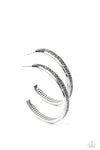 Flash Freeze - Silver Hoop Earrings