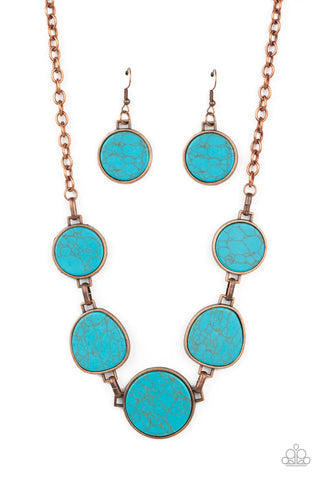Santa Fe Flats Copper Necklace