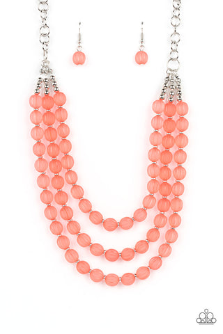 Summer Surprise - Orange Necklace