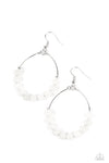 Catch a Breeze - White Earrings