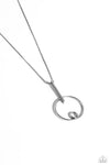 Hooped Theory - White Necklace