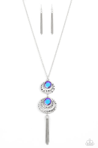 Limitless Luster - Purple Necklace