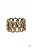 Industrial Indulgence - Brass Bracelet