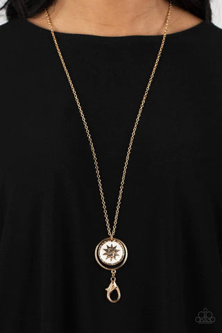 Cretian Crest  Gold Necklace