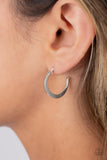 Runway Ready - Silver Earrings