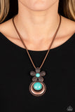 Bohemian Blossom - Copper Necklace