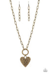 Brotherly Love - Brass Necklace