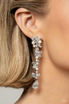 LIGHT at the Opera - White Earrings