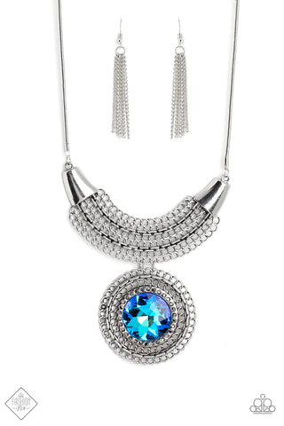 Excalibur Extravagance Blue Necklace