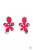 Glimmering Gardens - Pink Earrings