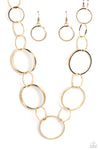 Shimmering Symphony - Gold Necklace