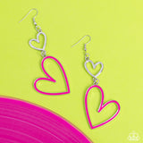 Pristine Pizzazz - Pink Earrings