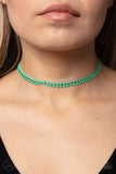 Grecian Grace - Green Choker