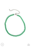 Grecian Grace - Green Choker