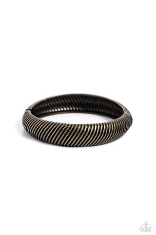 Jailhouse Jive - Brass Bracelet