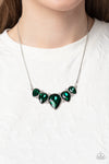 Regally Refined - Green Necklace