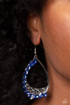 Looking Sharp - Blue Earrings