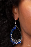 Looking Sharp - Blue Earrings