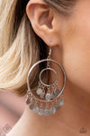 Caviar Command - Silver Earrings