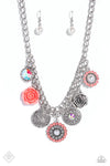 Garden Grace Orange Necklace