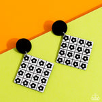 Vintage Vaudeville - Black Earrings