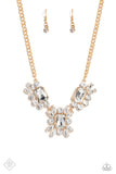 Exaggerated Elegance - Gold Necklace