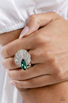 Fan Dance Dazzle - Green Rings