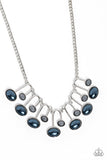 Abstract Adornment - Blue Necklace