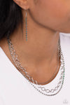 Tasteful Tiers - Green Necklace