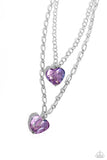 Layered Love - Purple Necklace