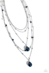 SASS with Flying Colors - Blue Necklace